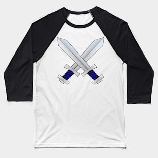 Creative Dual/Double Bladed Swords Baseball T-Shirt